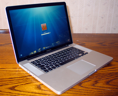 windows 7 on macbook pro 2010